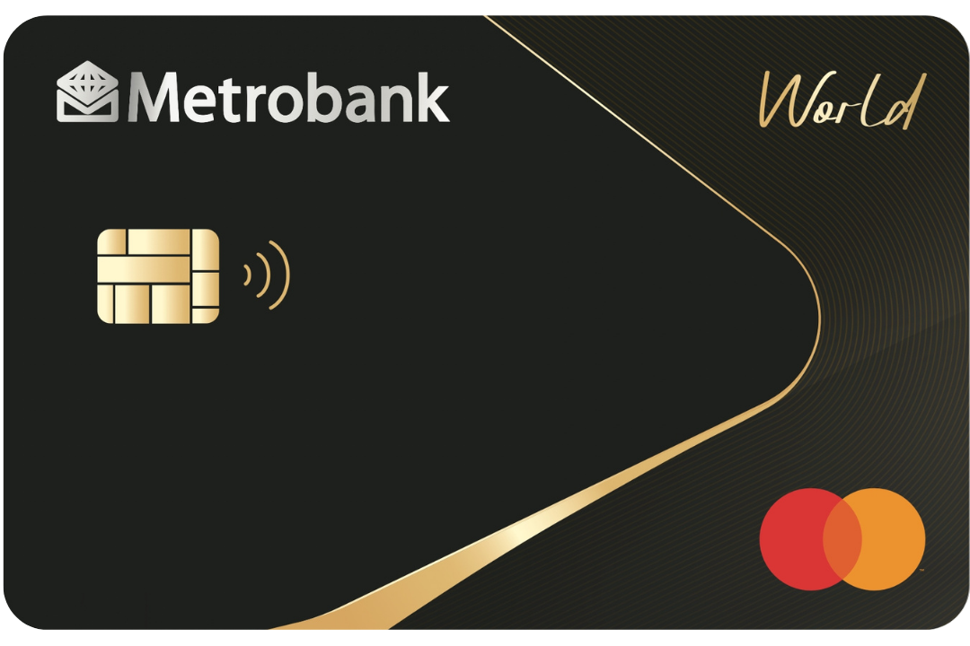 Metrobank World Mastercard card design