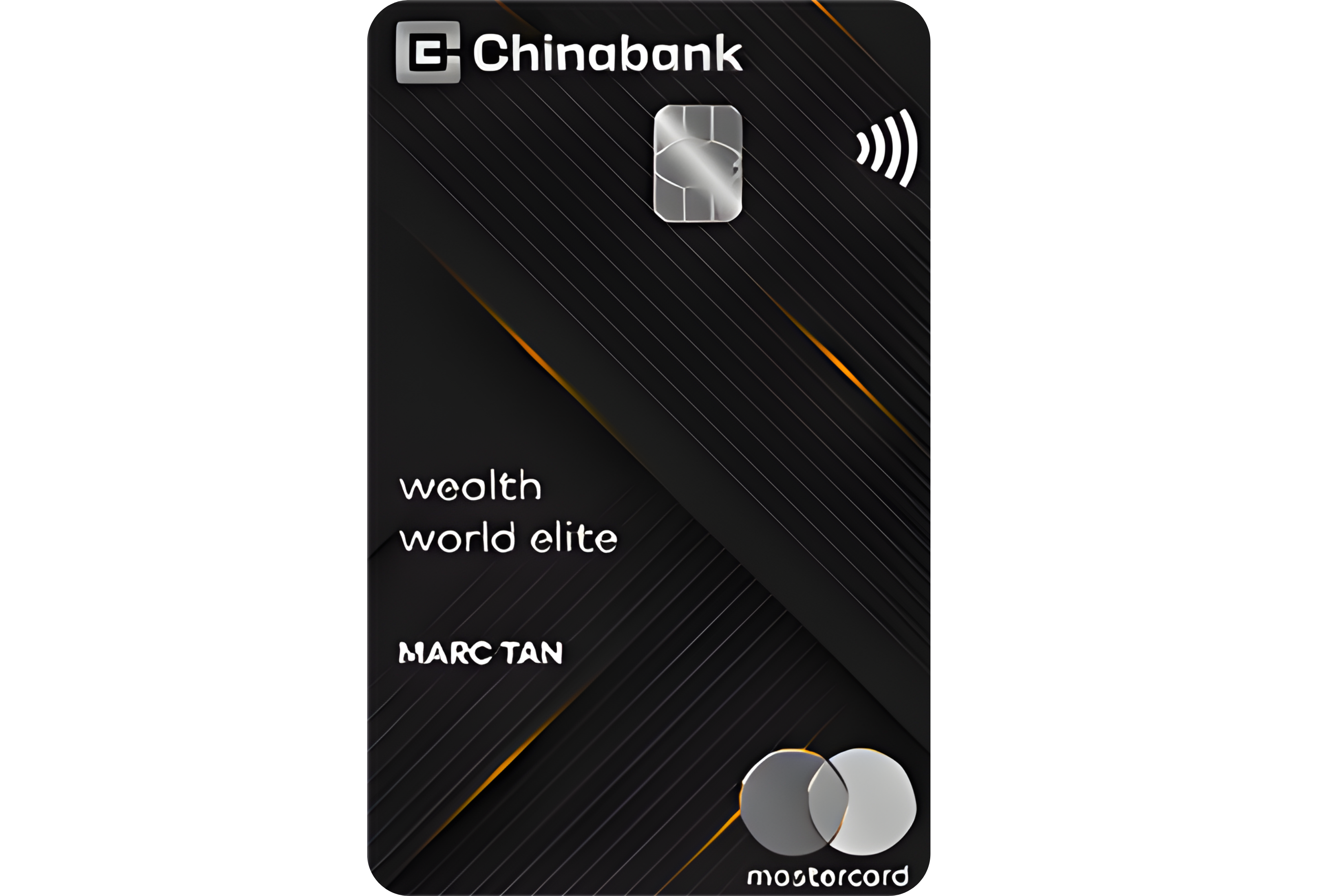 Chinabank Wealth World Elite Mastercard card design