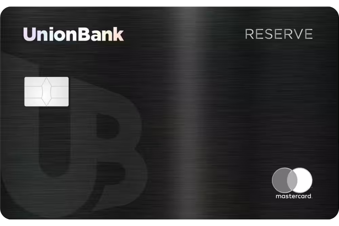 UnionBank Reserve World Elite Mastercard card design