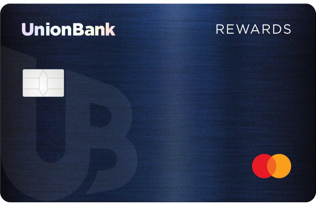UnionBank Rewards Platinum Mastercard card design
