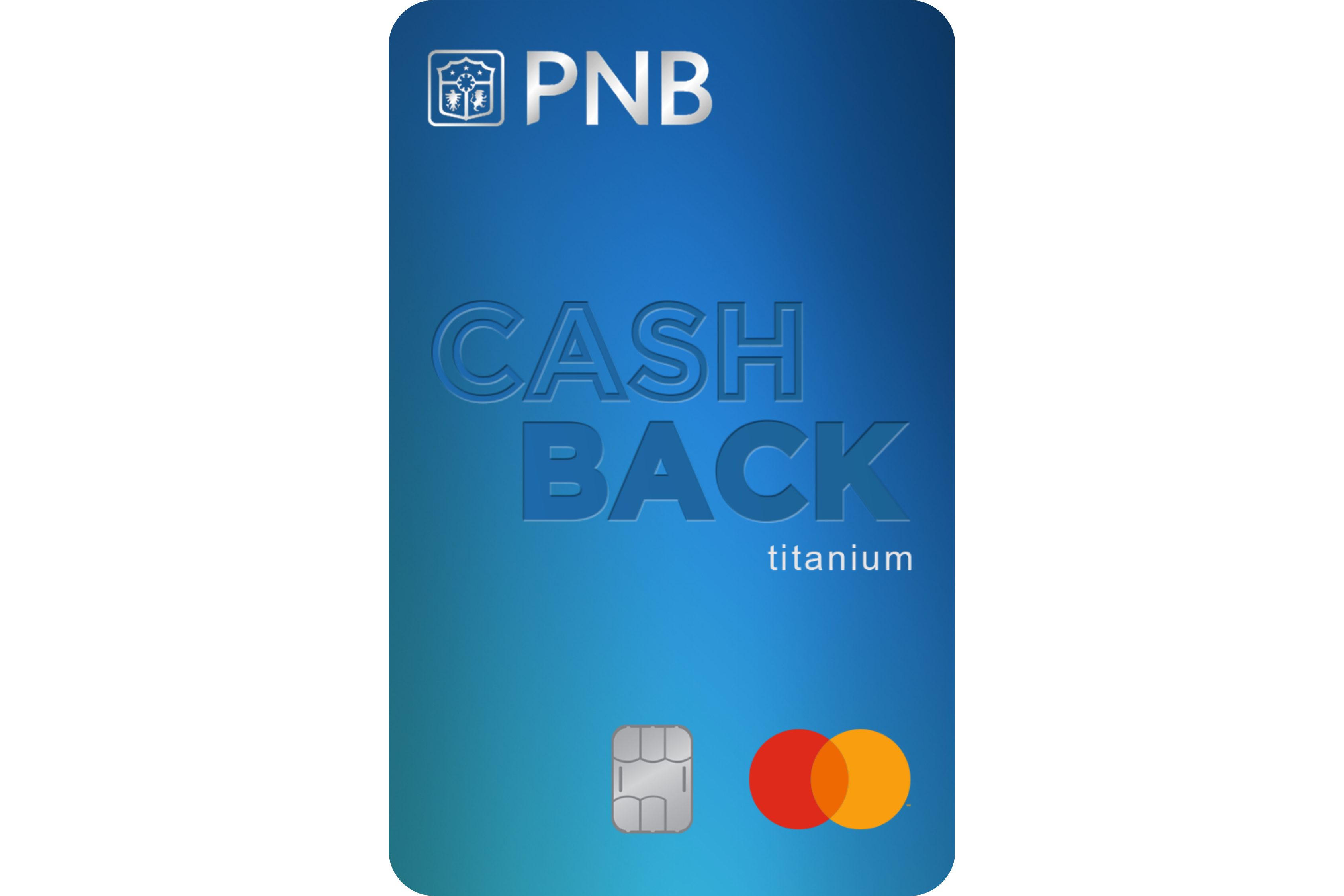 PNB Cashback Titanium Mastercard card design