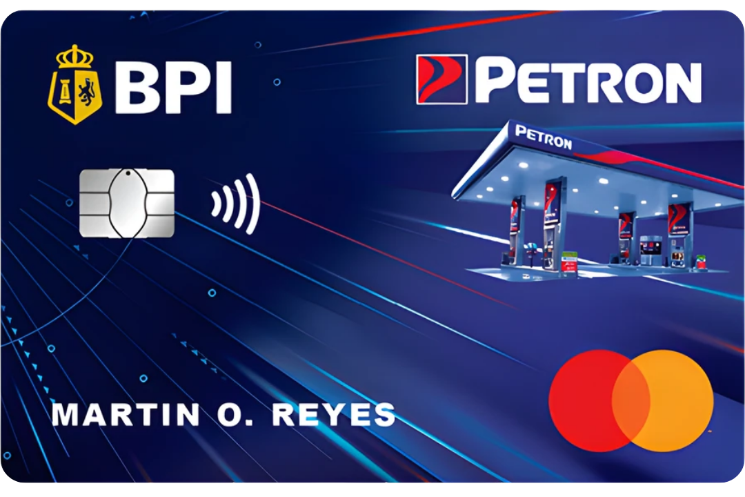 BPI Petron Mastercard card design