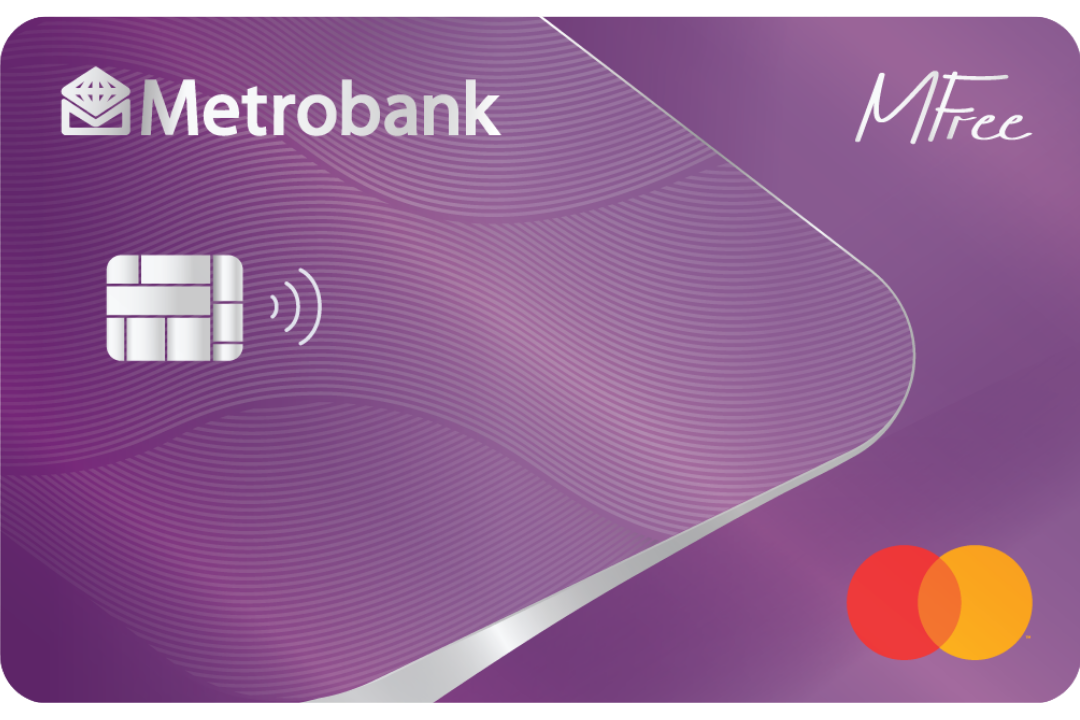 Metrobank M Free Mastercard card design