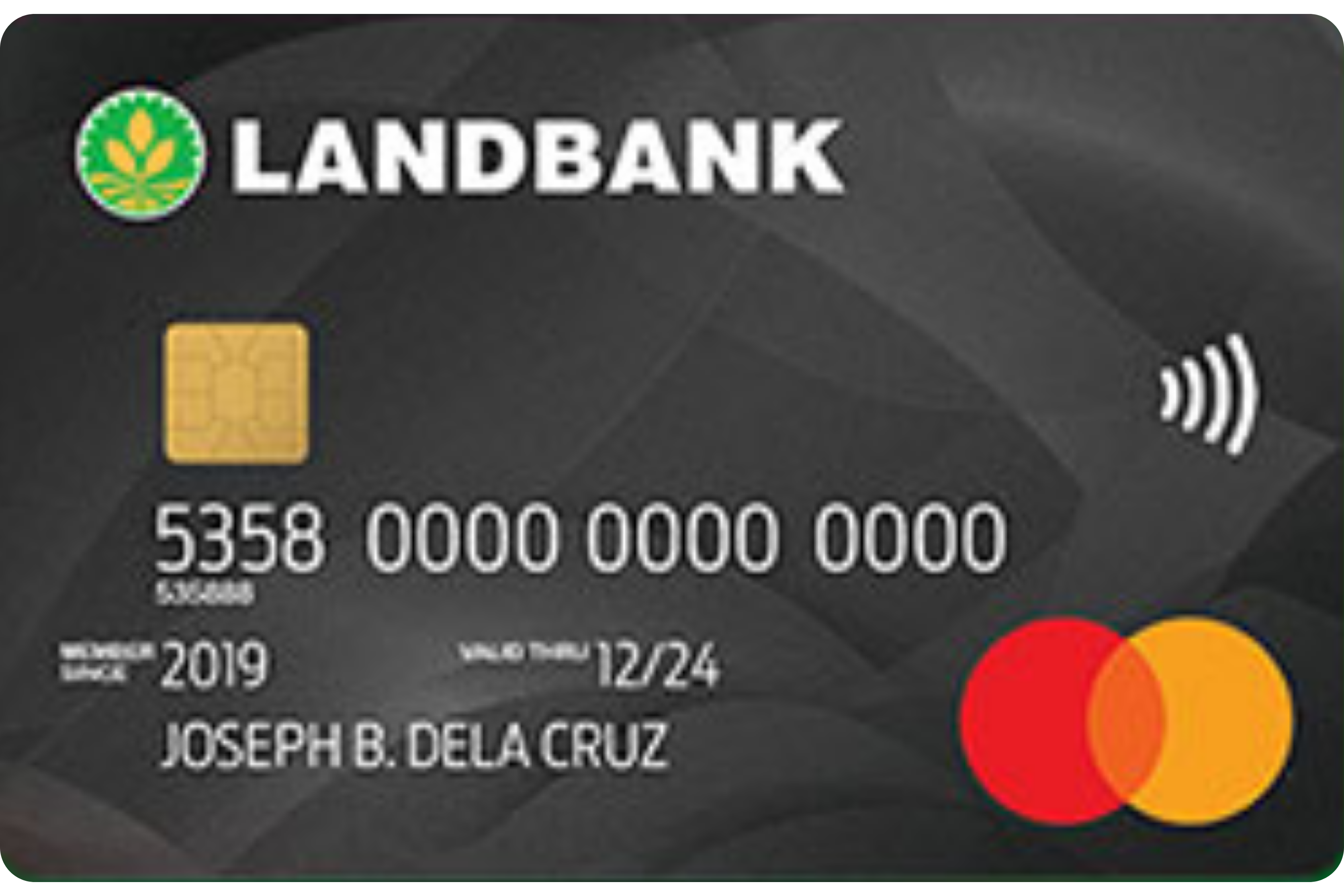 Landbank Classic Mastercard card design