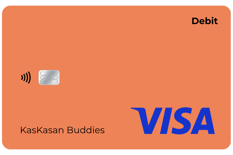 Debit Visa card design