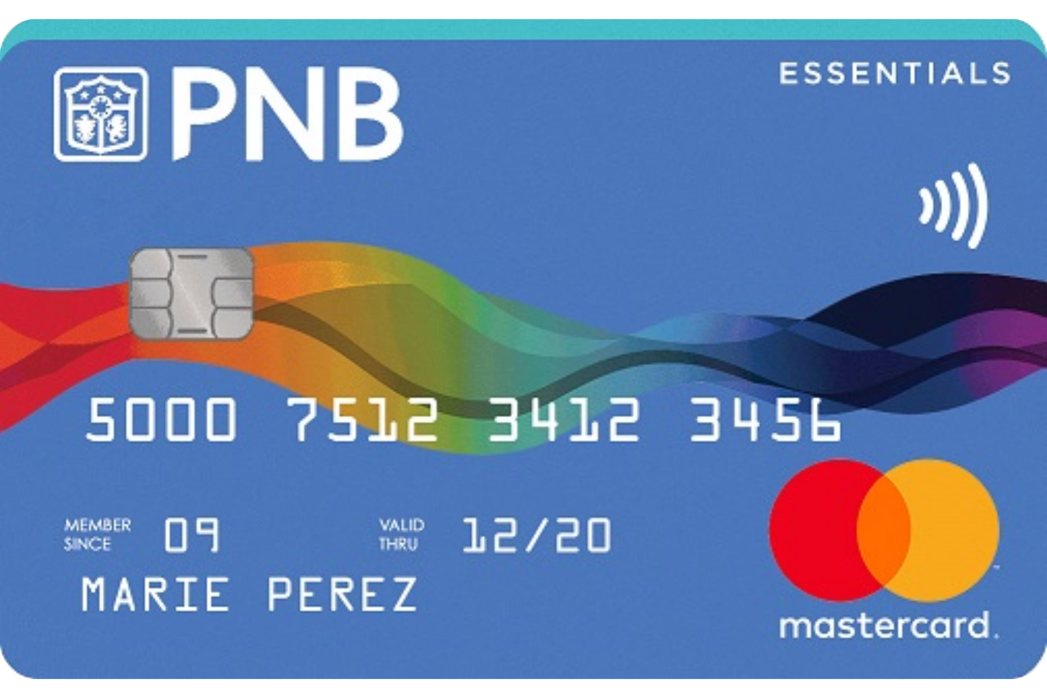 PNB Essentials Mastercard card design