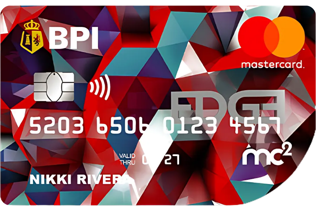 BPI Edge Mastercard card design