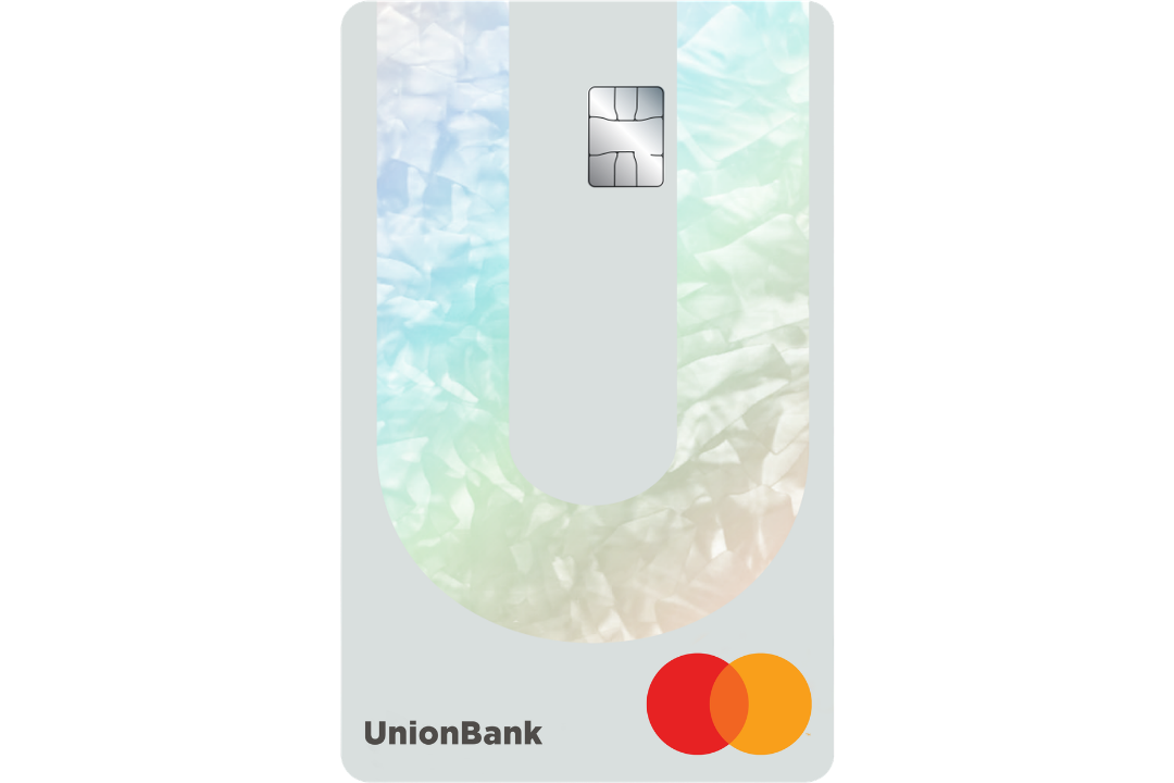 UnionBank U Platinum Mastercard card design