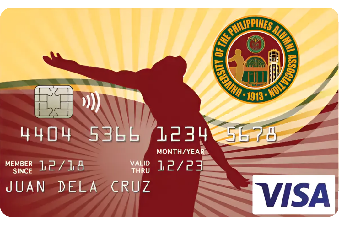 ⚯ UnionBank University of the Philippines Alumni Association Visa card design