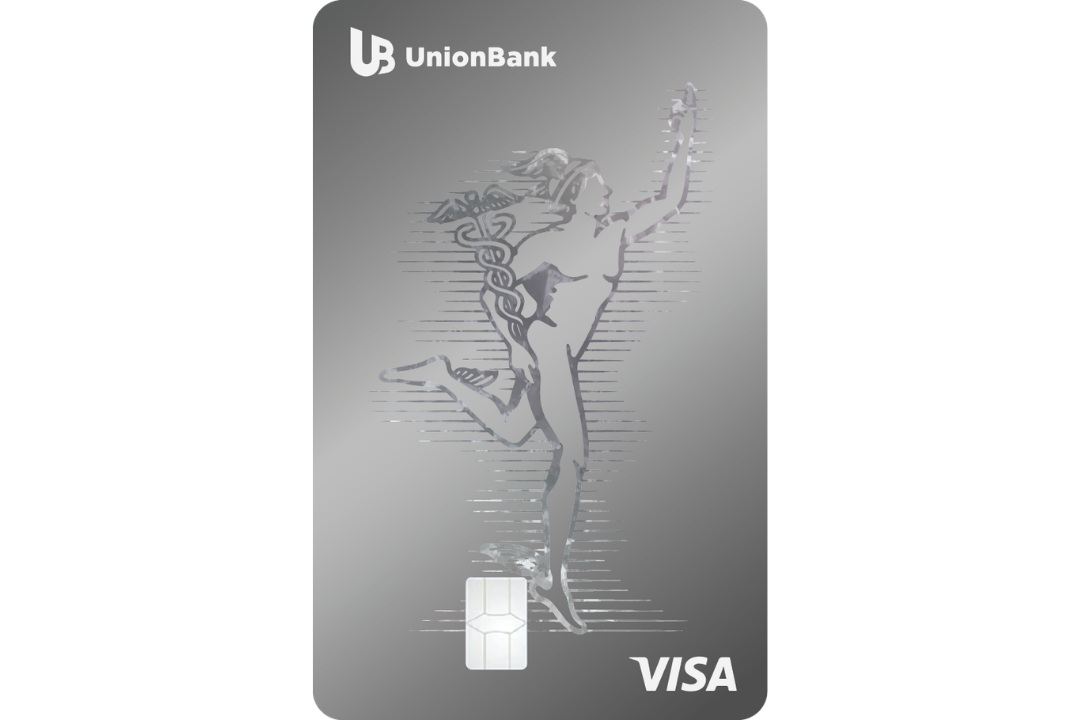UnionBank Mercury Visa card design