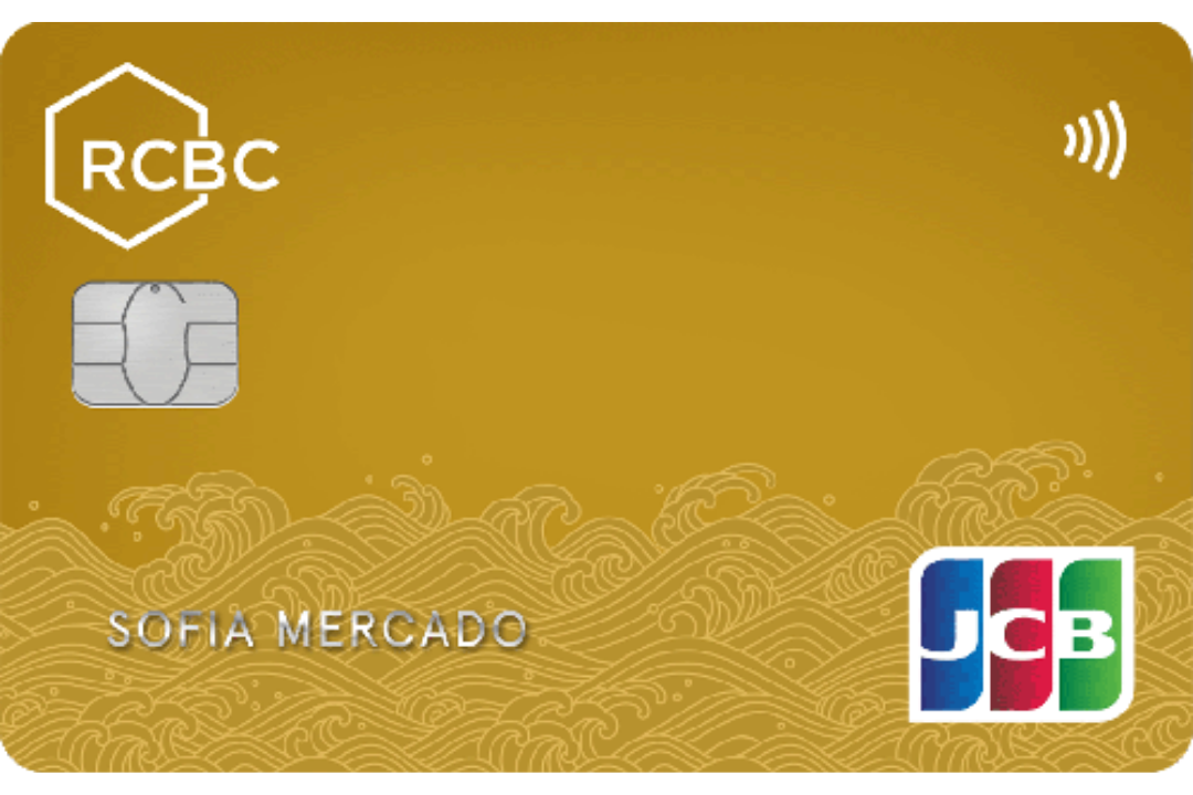 RCBC JCB Gold card design