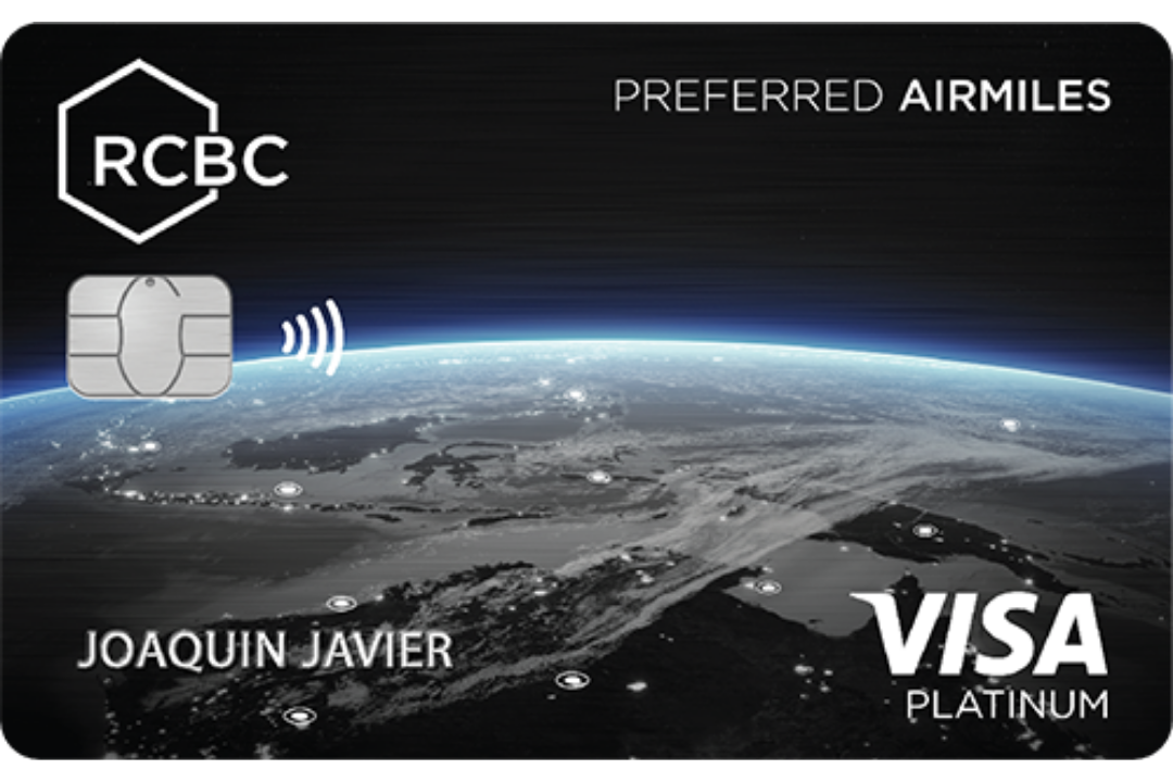 RCBC Visa Platinum card design