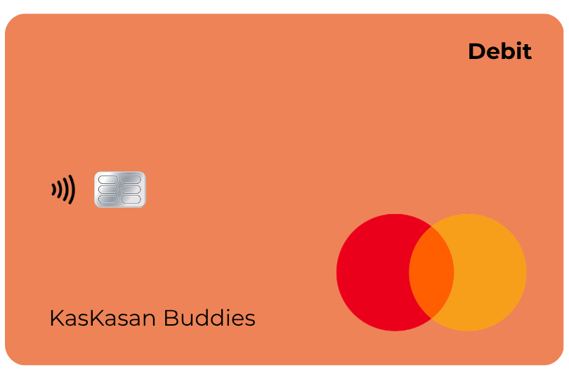 Debit Mastercard card design