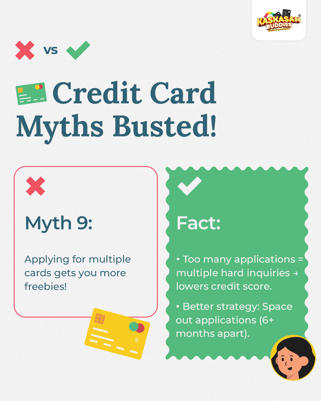 Applying for multiple cards gets you more freebies!