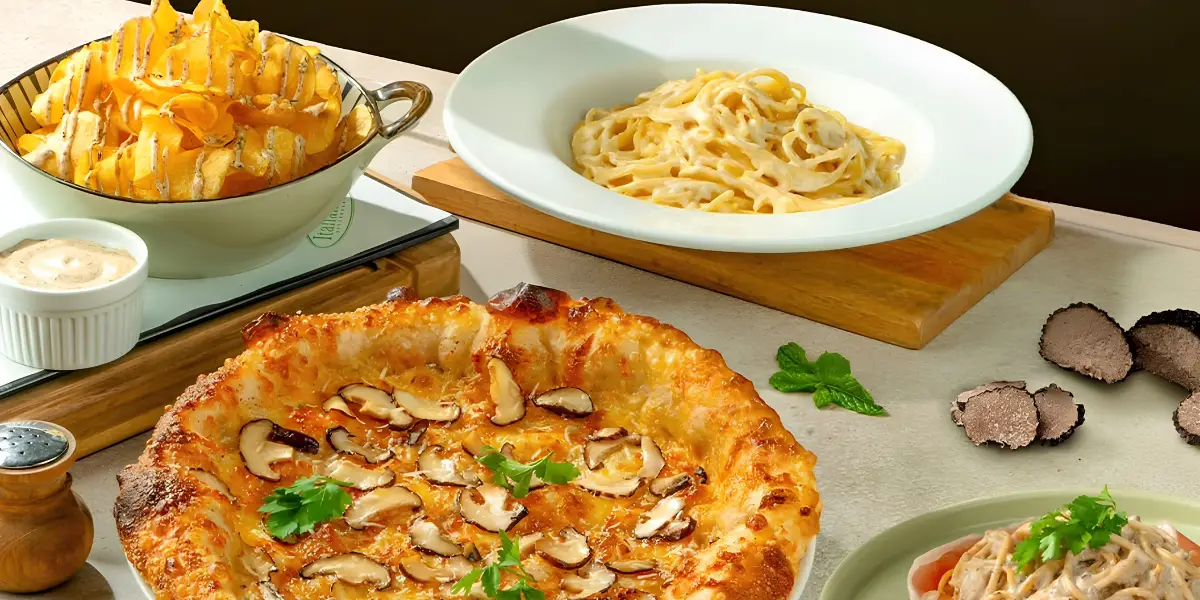 50% OFF at Italianni's promotional artwork
